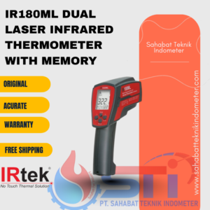 IR180ML DUAL LASER INFRARED THERMOMETER WITH MEMORY