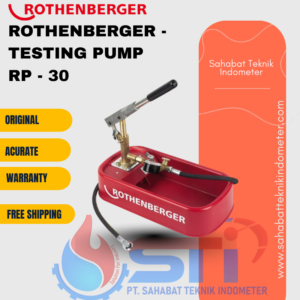 ROTHENBERGER - TESTING PUMP RP - 30