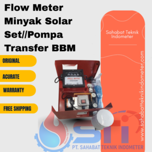Flow Meter Minyak Solar Set//Pompa Transfer BBM