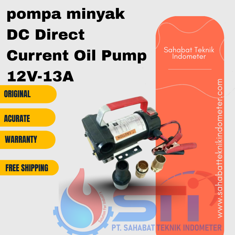 pompa minyak DC Direct Current Oil Pump 12V-13A