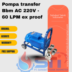 Pompa transfer Bbm AC 220V - 60 LPM ex proof