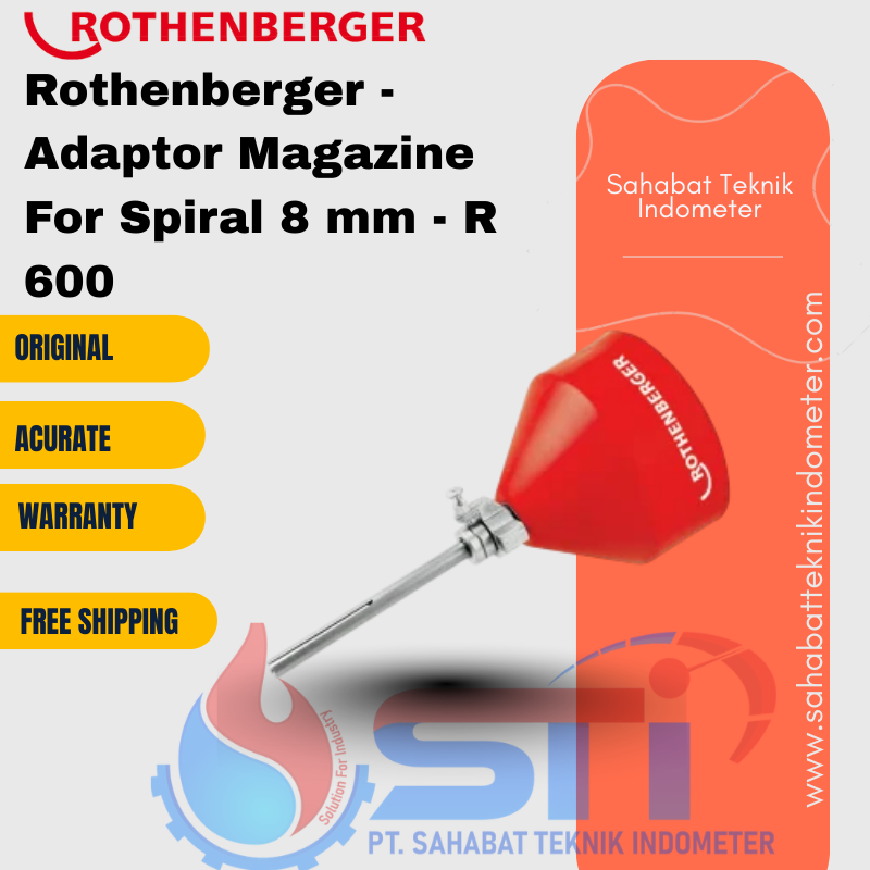 Rothenberger - Adaptor Magazine For Spiral 8 mm - R 600