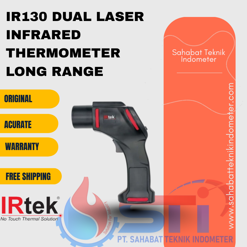 IR130 DUAL LASER INFRARED THERMOMETER LONG RANGE