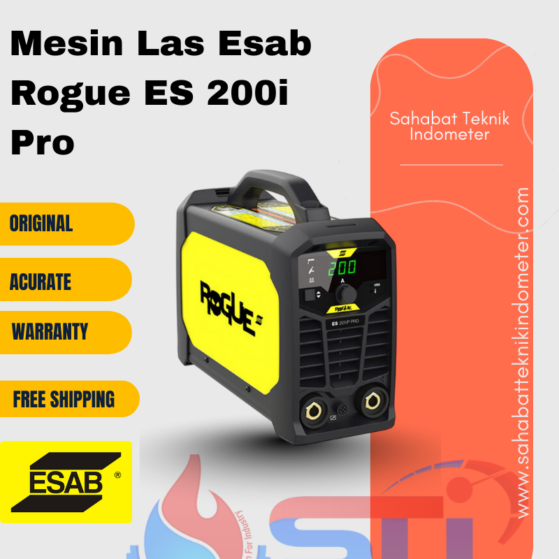 Mesin Las Esab Rogue ES 200i Pro