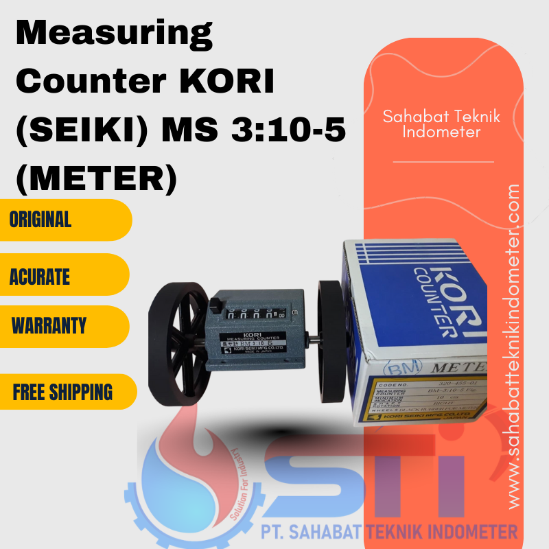 Measuring Counter KORI (SEIKI) MS 3:10-5 (METER)