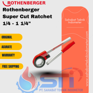 Rothenberger Super Cut Ratchet 1/4 - 1 1/4"