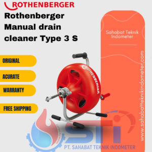 Rothenberger Manual drain cleaner Type 3 S