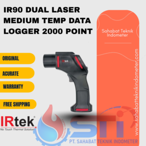 IR90 DUAL LASER MEDIUM TEMP DATA LOGGER 2000 POINT