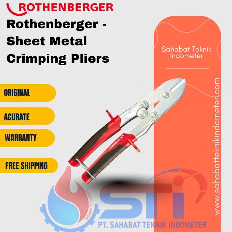 Rothenberger - Sheet Metal Crimping Pliers
