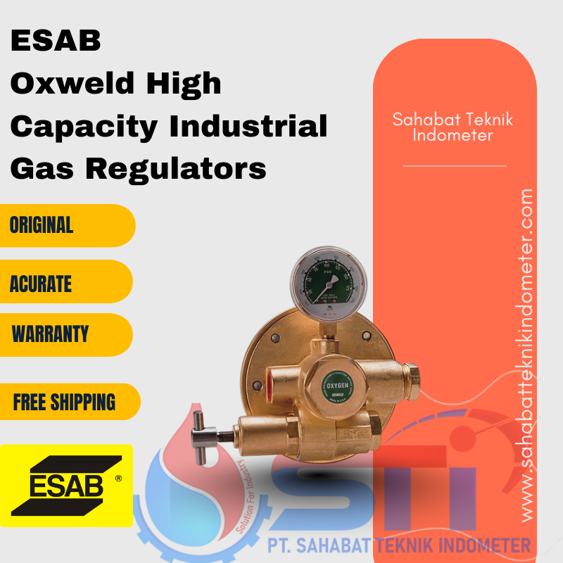ESAB Oxweld High Capacity Industrial Gas Regulators