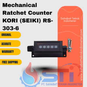 Mechanical Ratchet Counter KORI (SEIKI) RS-303-6
