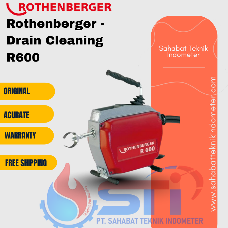 Rothenberger - Drain Cleaning R600