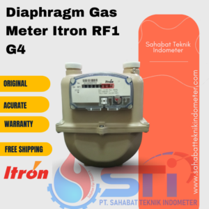 Diaphragm Gas Meter Itron RF1 G4