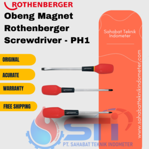 Obeng Magnet Rothenberger Screwdriver - PH1