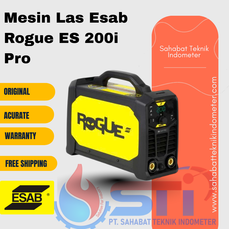 Mesin Las Esab Rogue ES 200i Pro