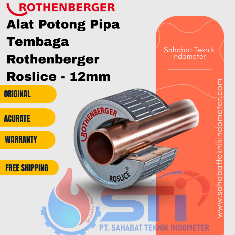 Alat Potong Pipa Tembaga Rothenberger Roslice - 12mm