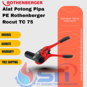Alat Potong Pipa PE Rothenberger Rocut TC 75