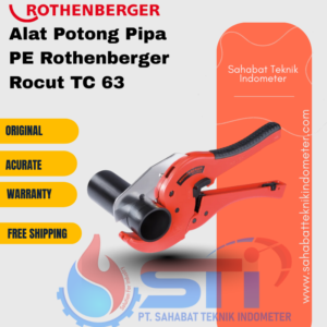 Alat Potong Pipa PE Rothenberger Rocut TC 63