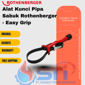 Alat Kunci Pipa Sabuk Rothenberger - Easy Grip