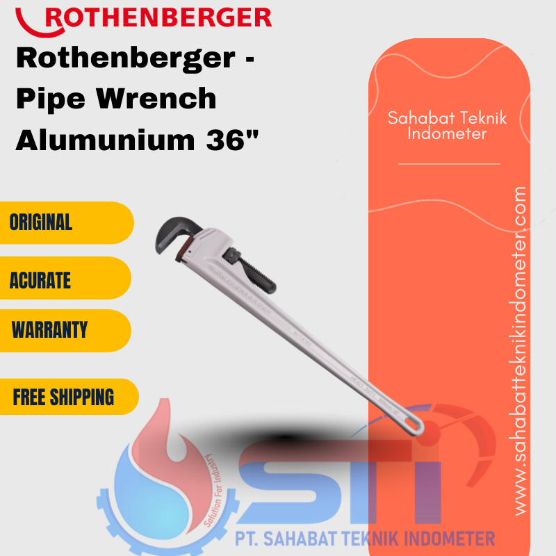 Rothenberger - Pipe Wrench Alumunium 36"
