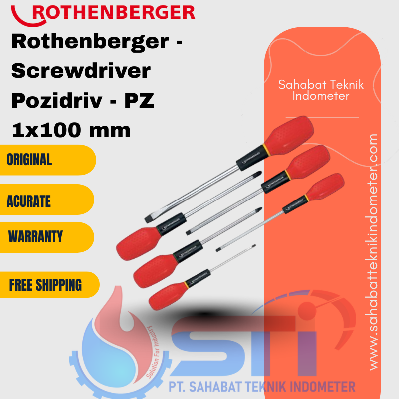 Rothenberger - Screwdriver Pozidriv - PZ 1x100 mm