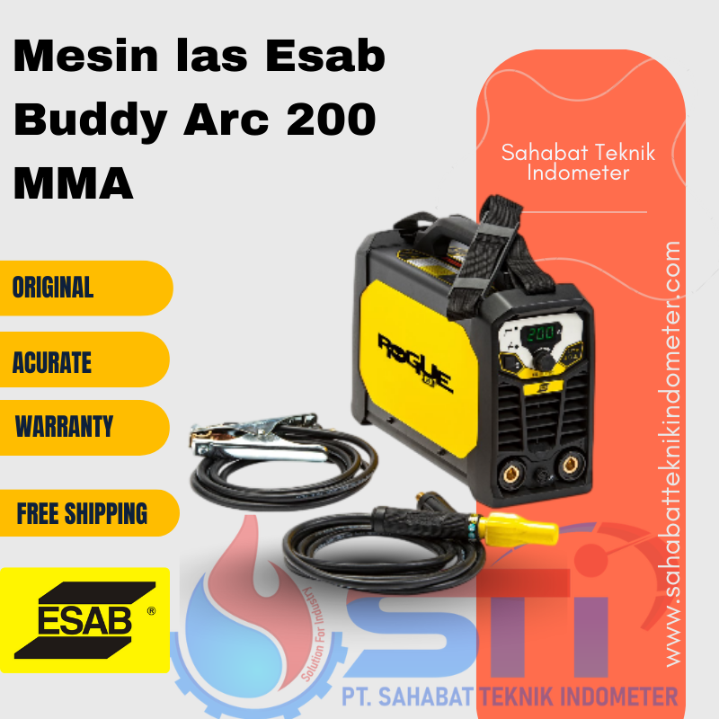 Mesin las Esab Buddy Arc 200 MMA