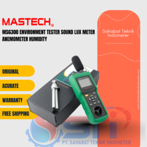 MS6300 Environment Tester Sound Lux Meter Anemometer Humidity